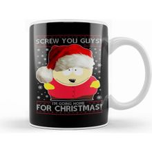 Humuts South Park Cartman Screw You Guys Christmas Knit Pattern Kupa