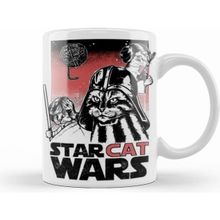 Humuts Star Cat Wars Kupa Bardak