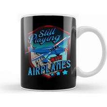 Humuts Still Playing With Airplanes Funny Pilot Pun Kupa