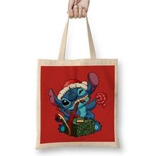 Humuts Stitch X'mas Bez Kadın Günlük Çanta