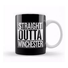 Humuts Straight Outta Winchester Supernatural White Kupa