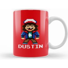 Humuts Stranger Things Dustin Pixel Character Kupa