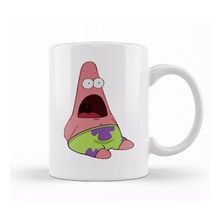 Humuts Surprised Patrick Süngerbob Kupa Bardak