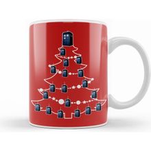 Humuts Tardis Doctor Who Christmas Tree Baubles Kupa
