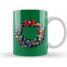 Humuts Tardis Doctor Who Multiface Christmas Wreath Kupa