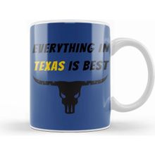 Humuts Texas Quote Vintage Retro Rainbow Style Kupa