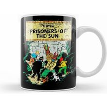 Humuts The Adventures Of Tintin Prisoners Of The Sun Vintage Style Cover Kupa