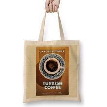 Humuts Türk Kahvesi Bez Kadın Günlük Çanta