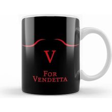 Humuts V For Vendetta Silüet Kupa
