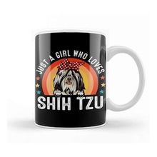 Humuts Vintage Shih Tzu Dog Design For Dog Lover Kupa