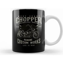 Humuts Vintage West Coast Chopper Motorcycle Garage Kupa