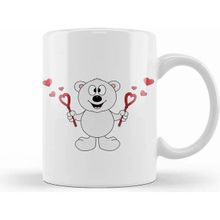 Humuts We Bare Bears Ice Bear Aşk Kupa
