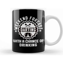 Humuts Weekend Forecast Darting Beer Drinking Dartist Darts Player Kupa