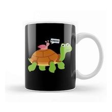 Humuts Wheee Snail Riding On Turtle Adorable Animal Kupa