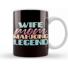 Humuts Wife Mom Mahjong Legend Mah-Jongg Player Solitaire Chinese Kupa