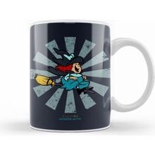 Humuts Winsome Witch Retro Japanese Kupa