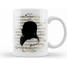 Humuts Wolfgang Amadeus Mozart Piyano Müzik Notaları Kupa