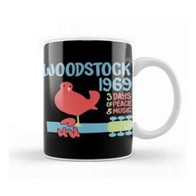 Humuts Woodstock 50TH Anniversary 1969 2020 Woodstock Woodstock 1969 Peace Love Bird Kupa Bardak