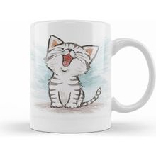 Humuts Yavru Renkli Cats Kedi Kupa