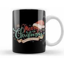 Humuts Yılbaşı Yeni Yıl Konseptli Merry Christmas 021 Kupa