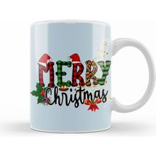 Humuts Yılbaşı Yeni Yıl Konseptli Merry Christmas 026 Kupa