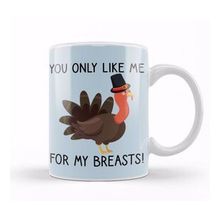Humuts You Only Like Me For My Breasts Funny Thanksgiving 02 Kupa