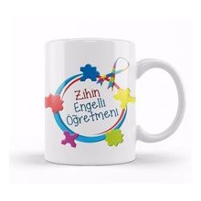 Humuts Zihin Engenlliler Öğretmeni Kupa Bardak