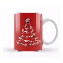 Humuts Zombie Christmas Tree Baubles Kupa Bardak