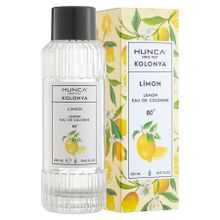 Hunca Care 250 ml Cam Şişe Limon Kolonya