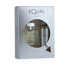 Hunca Equal Edt 75 ml Deo 150 ml Classic Erkek Set