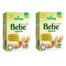 Hünnap 2x200 gr Keçi Sütlü Bebe Bisküvisi