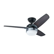 Hunter Fan Nova Mat Siyah 107 cm Aydınlatmalı Uzaktan Kumandalı Tavan Vantilatörü