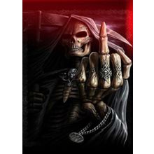 Huramarketing 30x40 cm 5d Elmas Boyama 3 Farklı Resim Değişenli Halloween İskelet Tablosu