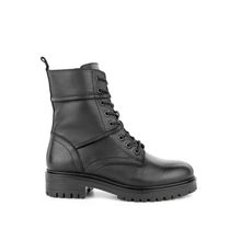 Hush Puppies 725009-001 Deri Siyah Kadın Bot