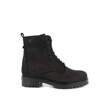 Hush Puppies 725010-684 Nubuk Siyah Kadın Bot