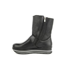 Hush Puppies 725014-001 Deri Siyah Kadın Bot