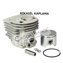 Husqvarna 55 46 mm Testere Nikasil Silindir Piston Seti