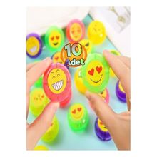 Hyd 10 Adet Plastik Emoji Yoyo Oyuncak Karne Hediyesi Özel Gün Çocuklarımıza Doğum Günü Hediyesi