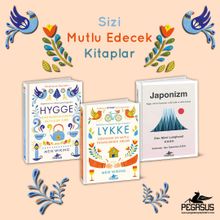 Hygge+Lykke+Japonizm Takım Set-Pegasus Yayınları