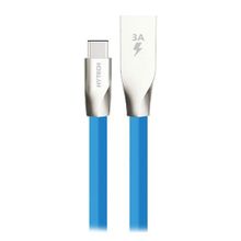 Hytech HY-X405 Mavi 3A Type-C 1M Data + Şarj Kablosu