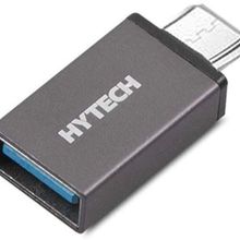 Hytech HY-XO10 Gümüş Metal Gövde USB F to MicroUSB M OTG Çevirici