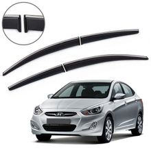 Hyundai Accent Blue 2011 Krom Çıtalı Cam Rüzgarlığı