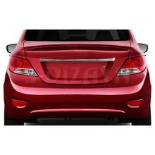 Hyundai Accent Blue 2011 Üzeri Krom Bagaj Çıtası