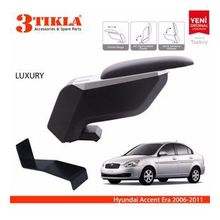 Hyundai Accent Era 2006 2012 Çelik Ayaklı Gri Siyah Kol Dayama Kolçağı