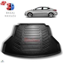 Hyundai Elentra 2015 Sonrası 3d Bagaj Havuzu
