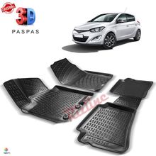 Hyundai İ20 2008-2014 Siyah 3D Havuzlu Paspas
