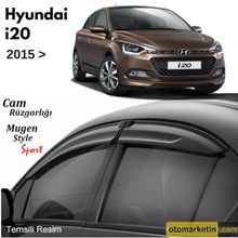 Hyundai i20 2015 Mügen Cam Rüzgarlığı