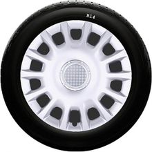 Hyundai SKS-SJS 214 14 İnç 4 Adet Kırılmaz Jant Kapağı