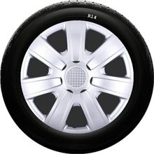 Hyundai SKS-SJS 224 14 İnç 4 Adet Kırılmaz Jant Kapağı
