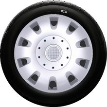 Hyundai SKS-SJS 401 16 İnç 4 Adet Kırılmaz Jant Kapağı